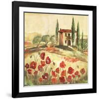 Poppy Field I-Gregory Gorham-Framed Art Print