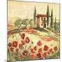 Poppy Field I-Gregory Gorham-Mounted Art Print