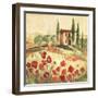 Poppy Field I-Gregory Gorham-Framed Art Print