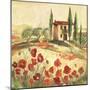 Poppy Field I-Gregory Gorham-Mounted Art Print