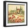 Poppy Field I-Gregory Gorham-Framed Art Print