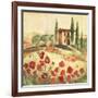 Poppy Field I-Gregory Gorham-Framed Art Print