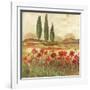 Poppy Field II-Gregory Gorham-Framed Art Print