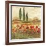 Poppy Field II-Gregory Gorham-Framed Art Print