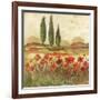 Poppy Field II-Gregory Gorham-Framed Art Print