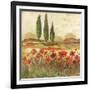 Poppy Field II-Gregory Gorham-Framed Art Print