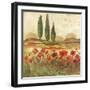 Poppy Field II-Gregory Gorham-Framed Art Print