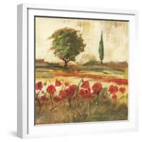 Poppy Field III-Gregory Gorham-Framed Premium Giclee Print