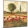 Poppy Field III-Gregory Gorham-Mounted Premium Giclee Print