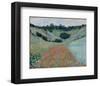 Poppy Field in a Hollow Near Giverny, 1885-Claude Monet-Framed Art Print