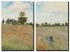 Poppy Field, Near Argenteuil, c.1873-Claude Monet-Stretched Canvas