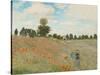 Poppy Field, Near Argenteuil, c.1873-Claude Monet-Stretched Canvas