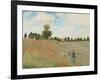 Poppy Field, Near Argenteuil, c.1873-Claude Monet-Framed Art Print