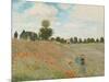 Poppy Field, Near Argenteuil, c.1873-Claude Monet-Mounted Art Print