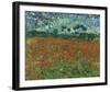 Poppy Field-Vincent Van Gogh-Framed Giclee Print