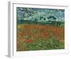 Poppy Field-Vincent Van Gogh-Framed Giclee Print