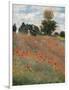 Poppy Field-Claude Monet-Framed Art Print