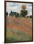 Poppy Field-Claude Monet-Framed Art Print