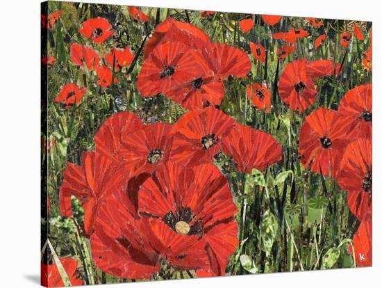 Poppy Field-Kirstie Adamson-Stretched Canvas