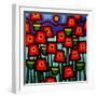 Poppy Field-John Nolan-Framed Giclee Print