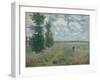 Poppy Fields near Argenteuil, 1875-Claude Monet-Framed Giclee Print