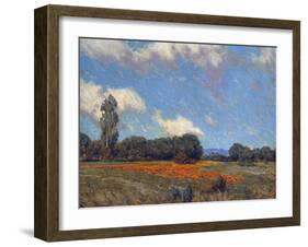 Poppy Fields-Granville Redmond-Framed Art Print