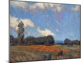 Poppy Fields-Granville Redmond-Mounted Art Print