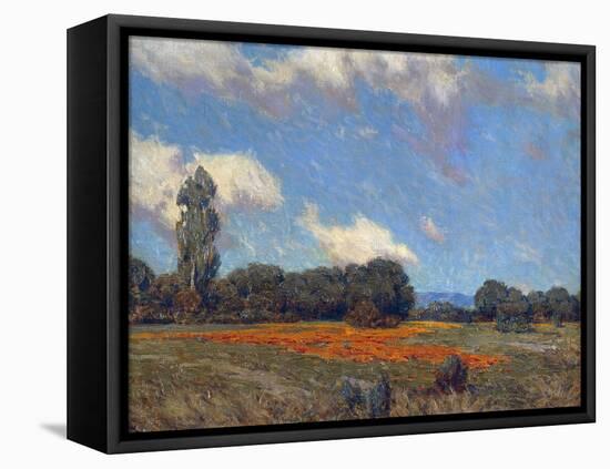 Poppy Fields-Granville Redmond-Framed Stretched Canvas