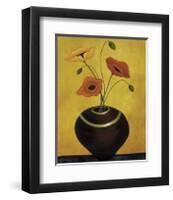 Poppy Flirtation I-Krista Sewell-Framed Giclee Print