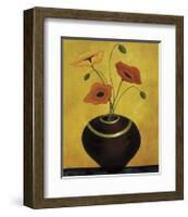 Poppy Flirtation I-Krista Sewell-Framed Giclee Print