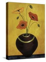 Poppy Flirtation I-Krista Sewell-Stretched Canvas