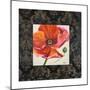 Poppy Flower II-Patricia Pinto-Mounted Premium Giclee Print