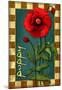 Poppy Flower-Kate Ward Thacker-Mounted Giclee Print