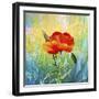 Poppy Flower-Ata Alishahi-Framed Giclee Print