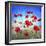 Poppy Flowers Field-Ata Alishahi-Framed Giclee Print