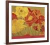 Poppy Garden I-Beverly Jean-Framed Art Print