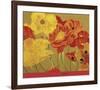 Poppy Garden I-Beverly Jean-Framed Art Print