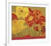 Poppy Garden I-Beverly Jean-Framed Art Print