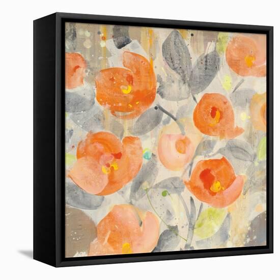 Poppy Garden I-Albena Hristova-Framed Stretched Canvas