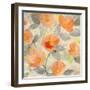 Poppy Garden II-Albena Hristova-Framed Art Print