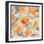 Poppy Garden II-Albena Hristova-Framed Art Print