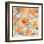 Poppy Garden II-Albena Hristova-Framed Art Print