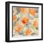 Poppy Garden II-Albena Hristova-Framed Art Print