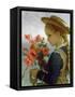 Poppy Girl-Karl Wilhelm Friedrich Bauerle-Framed Stretched Canvas
