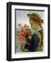 Poppy Girl-Karl Wilhelm Friedrich Bauerle-Framed Giclee Print