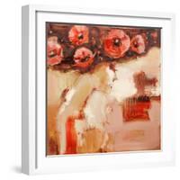 Poppy Hat-Elena Ilku-Framed Giclee Print