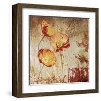 Poppy Heat II-Tandi Venter-Framed Giclee Print