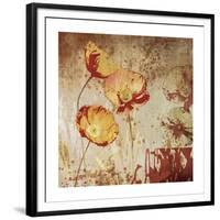 Poppy Heat II-Tandi Venter-Framed Giclee Print