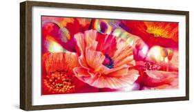 Poppy Homage-Nick Vivian-Framed Giclee Print