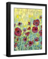 Poppy Impressions II-Jennifer Goldberger-Framed Art Print